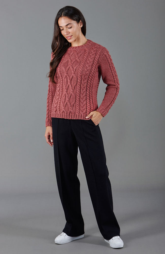 Womens Chunky Pure Merino Wool Jumper – Paul James Knitwear