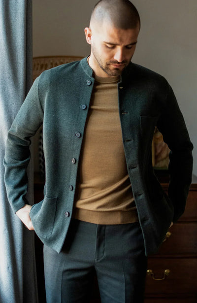 Green Blazers: A Bold Statement in Men's Tailored Clothing