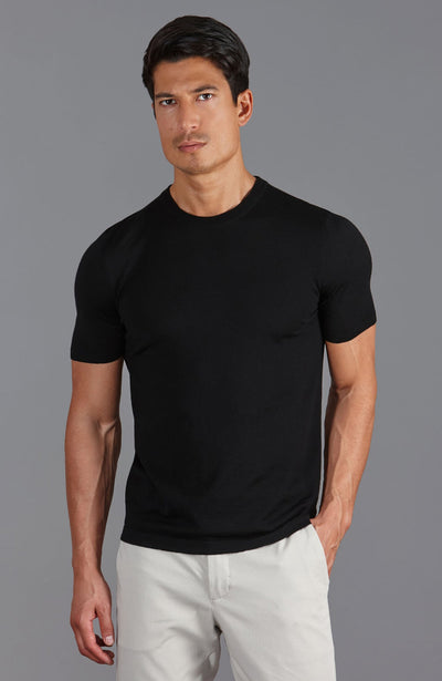 Black Knitted T-Shirts That Actually Feel Worth Owning