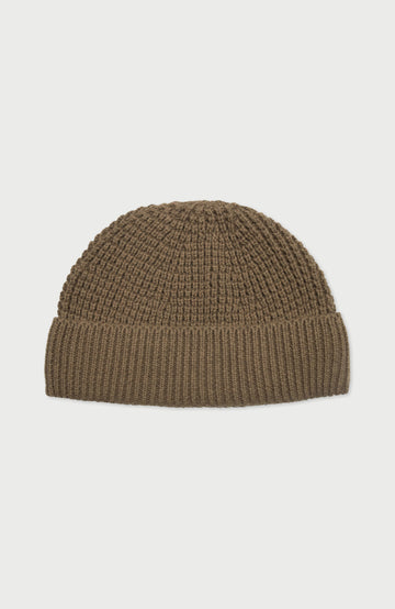 Caramel Lightweight Cotton Docker Beanie By Paul James