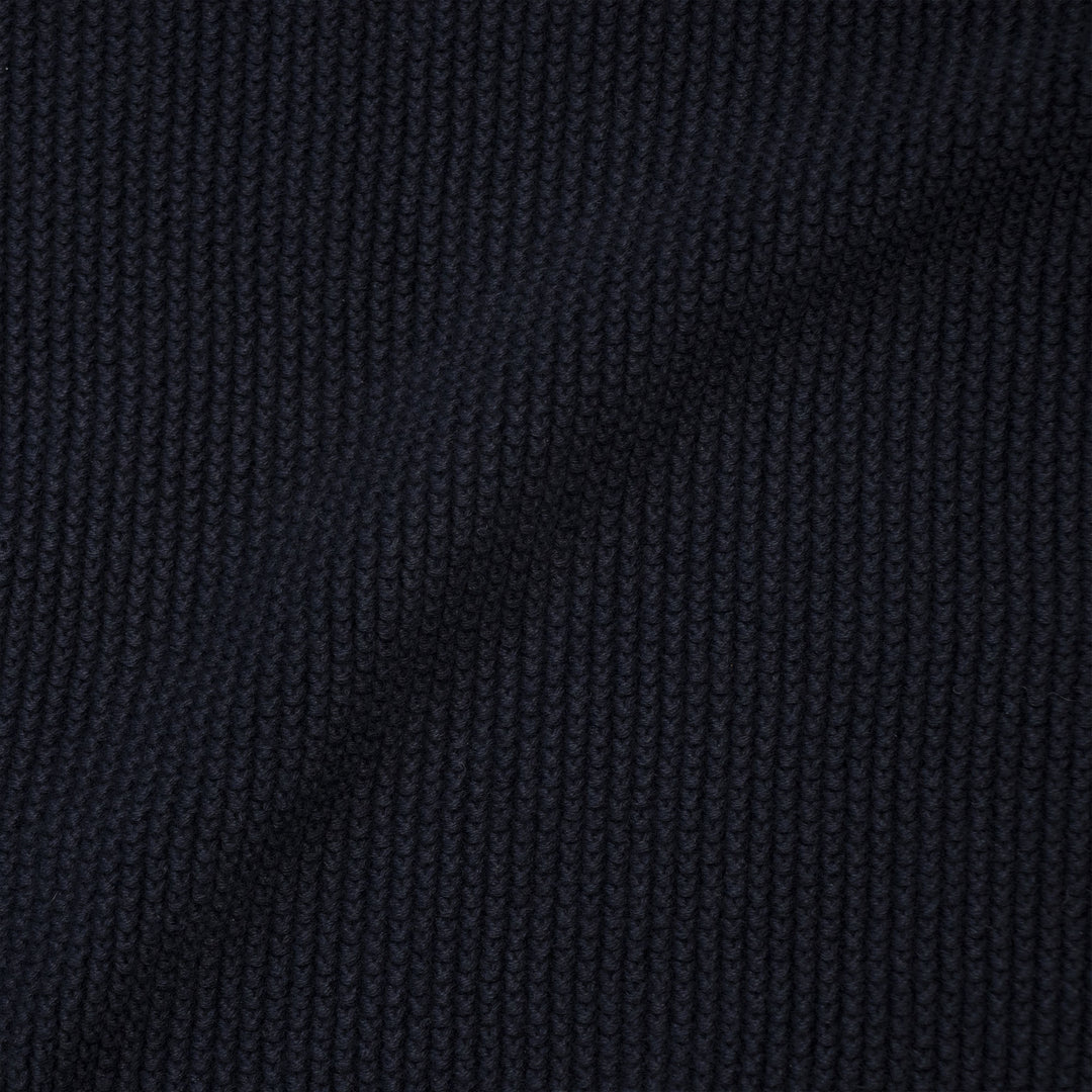 navy cotton textured neckerchief