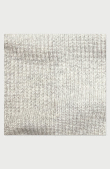 Grey Lambswool Triangle Scarf By Paul James
