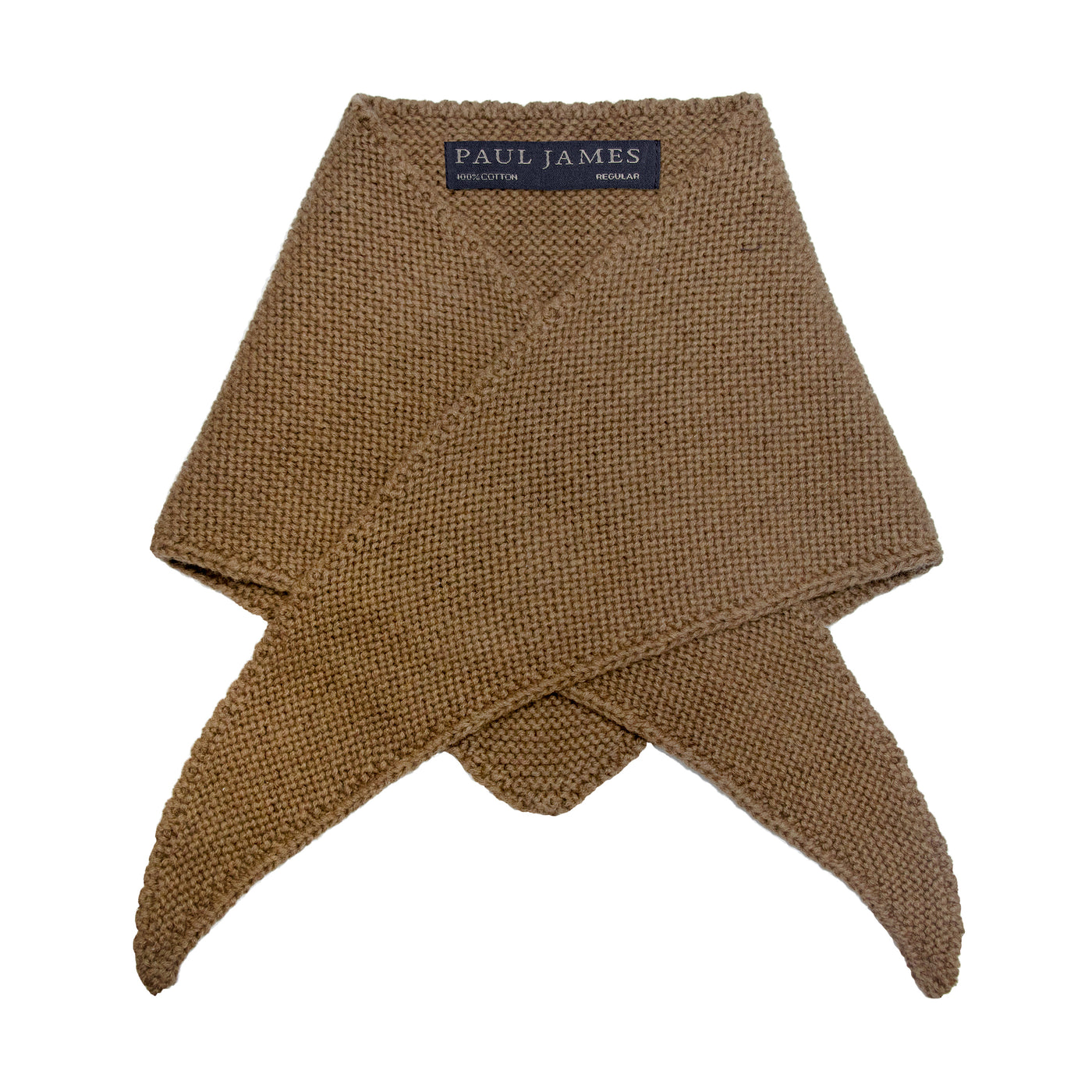 brown textured neckerchief