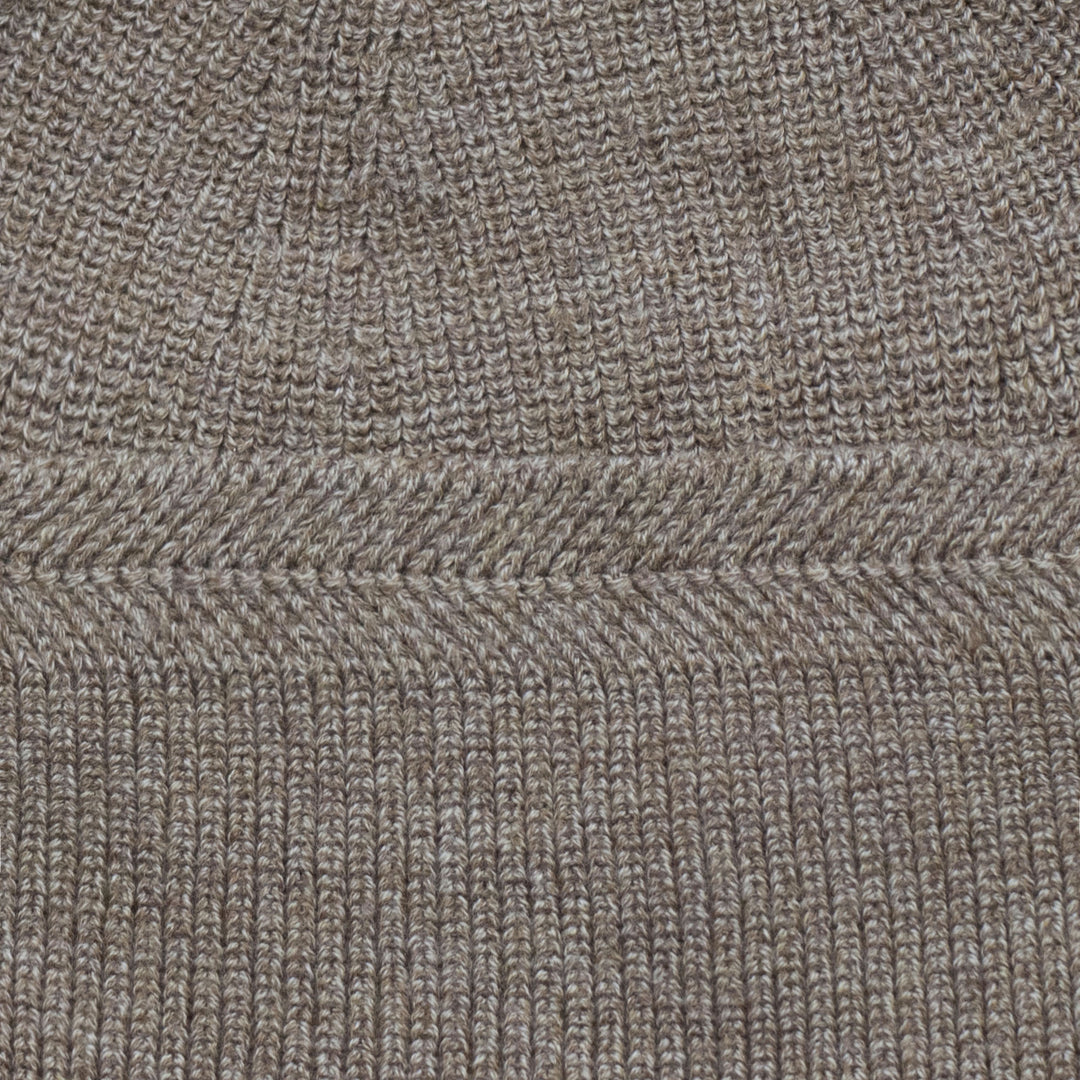 brown mens fisherman beanie by Paul James