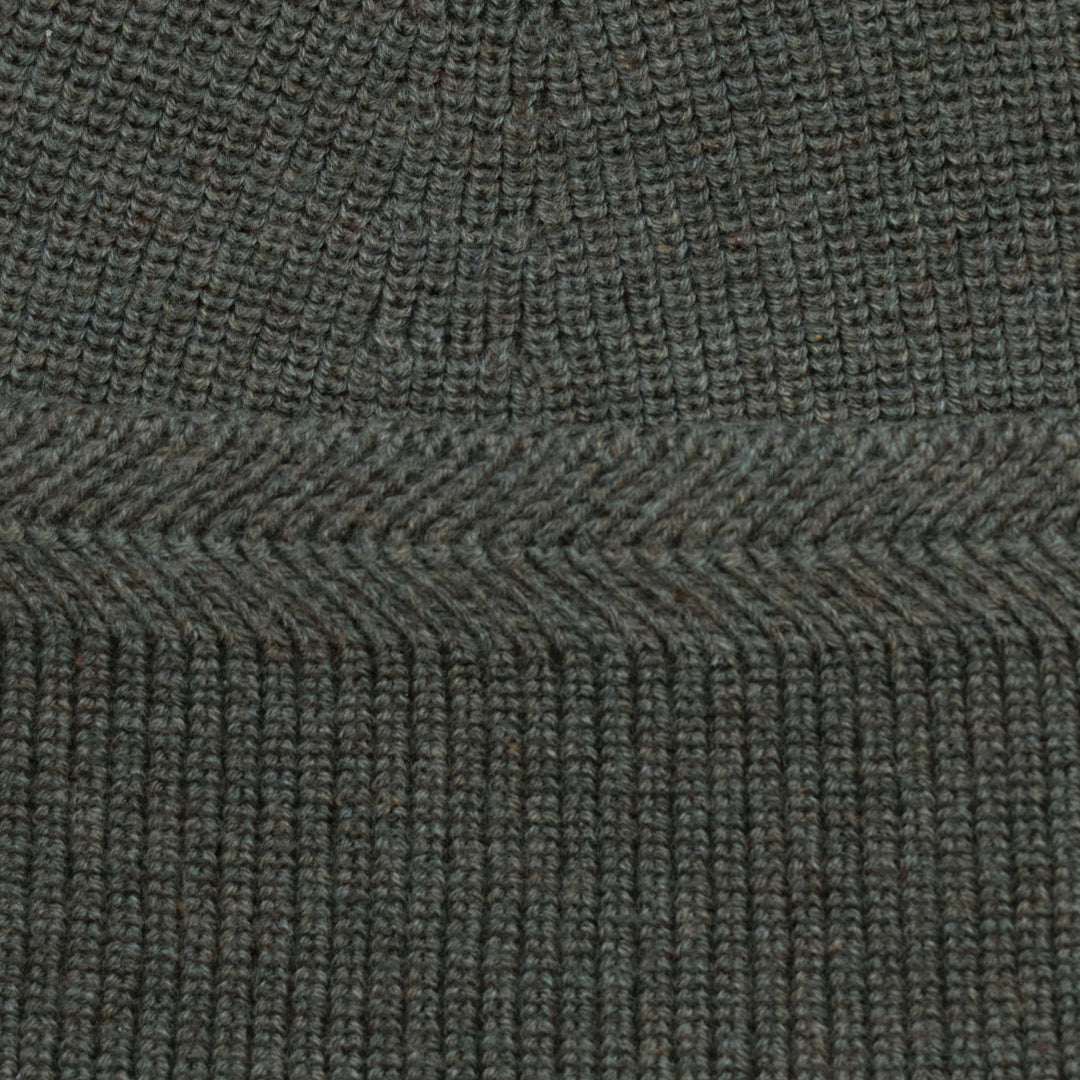 green mens fisherman beanie by Paul James