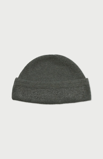 Green Lightweight Cotton Fisherman Beanie By Paul James