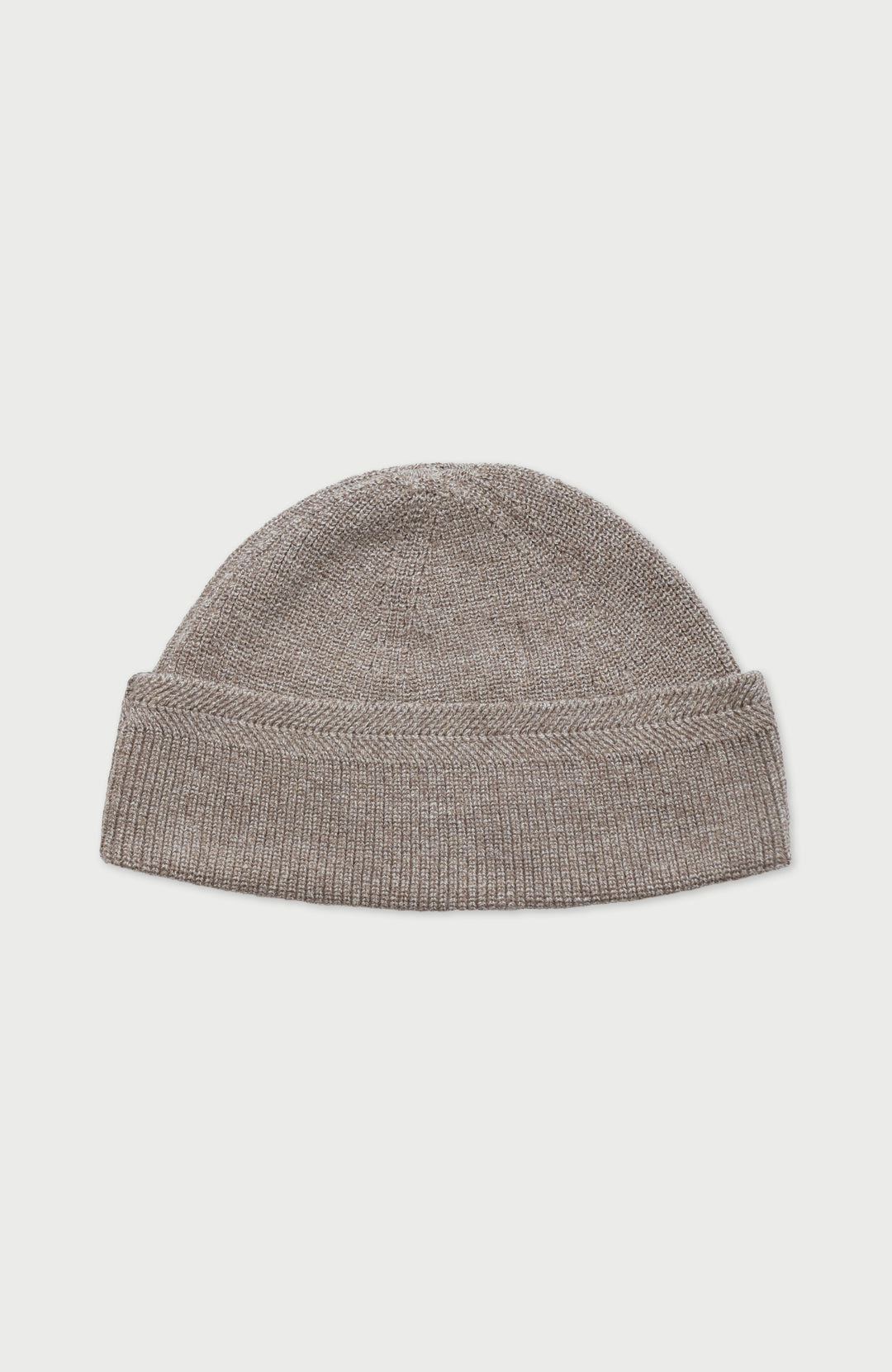 Brown Lightweight Cotton Fisherman Beanie By Paul James 