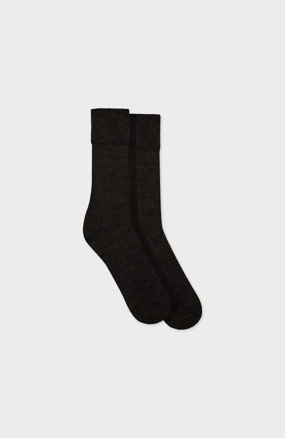 Black Alpaca Everyday Socks By Paul James