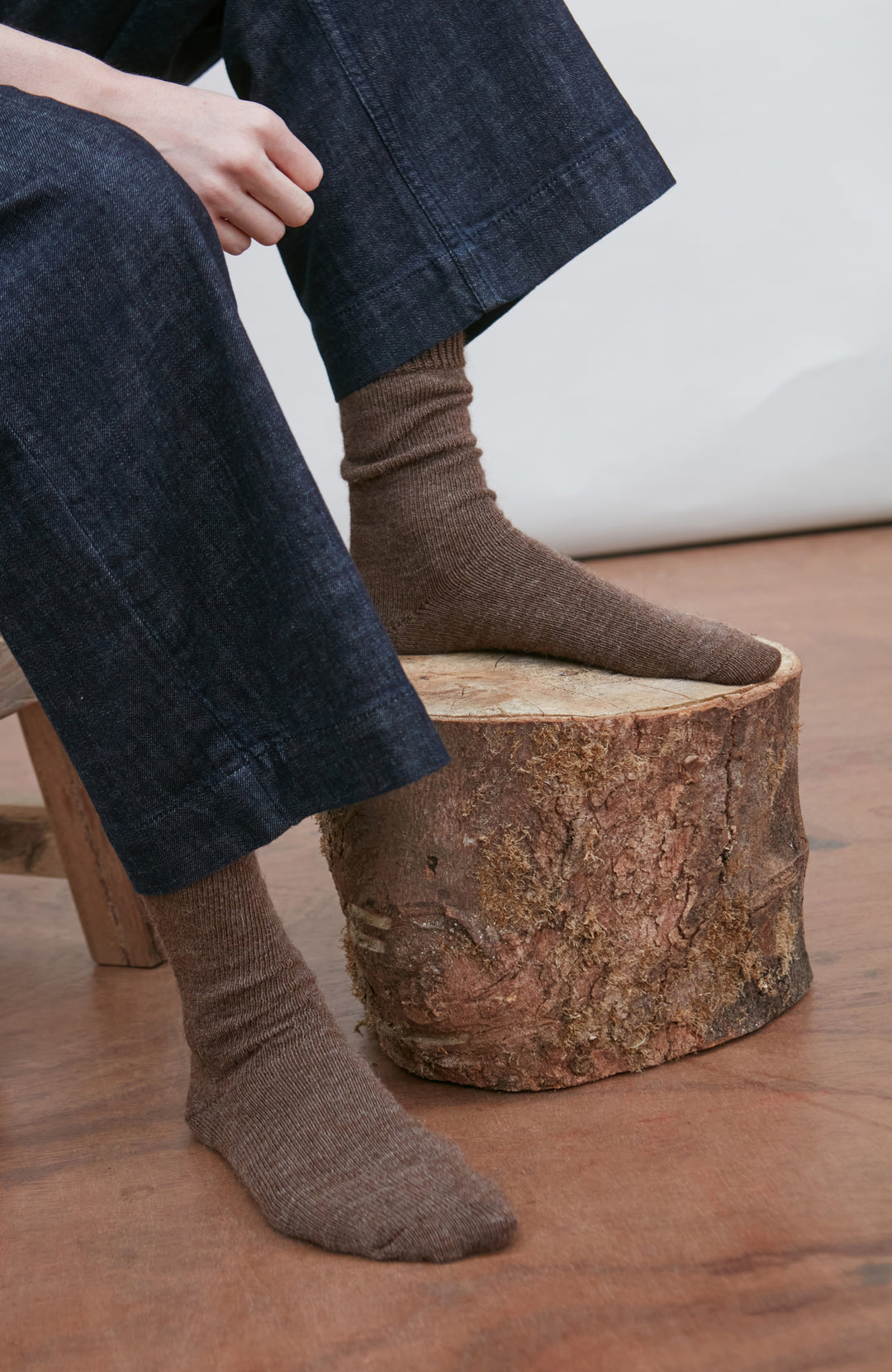 Brown socks by Paul James 