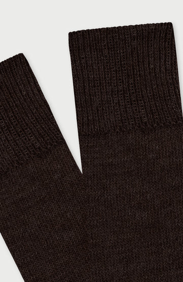 Charcoal Alpaca Everyday Socks By Paul James