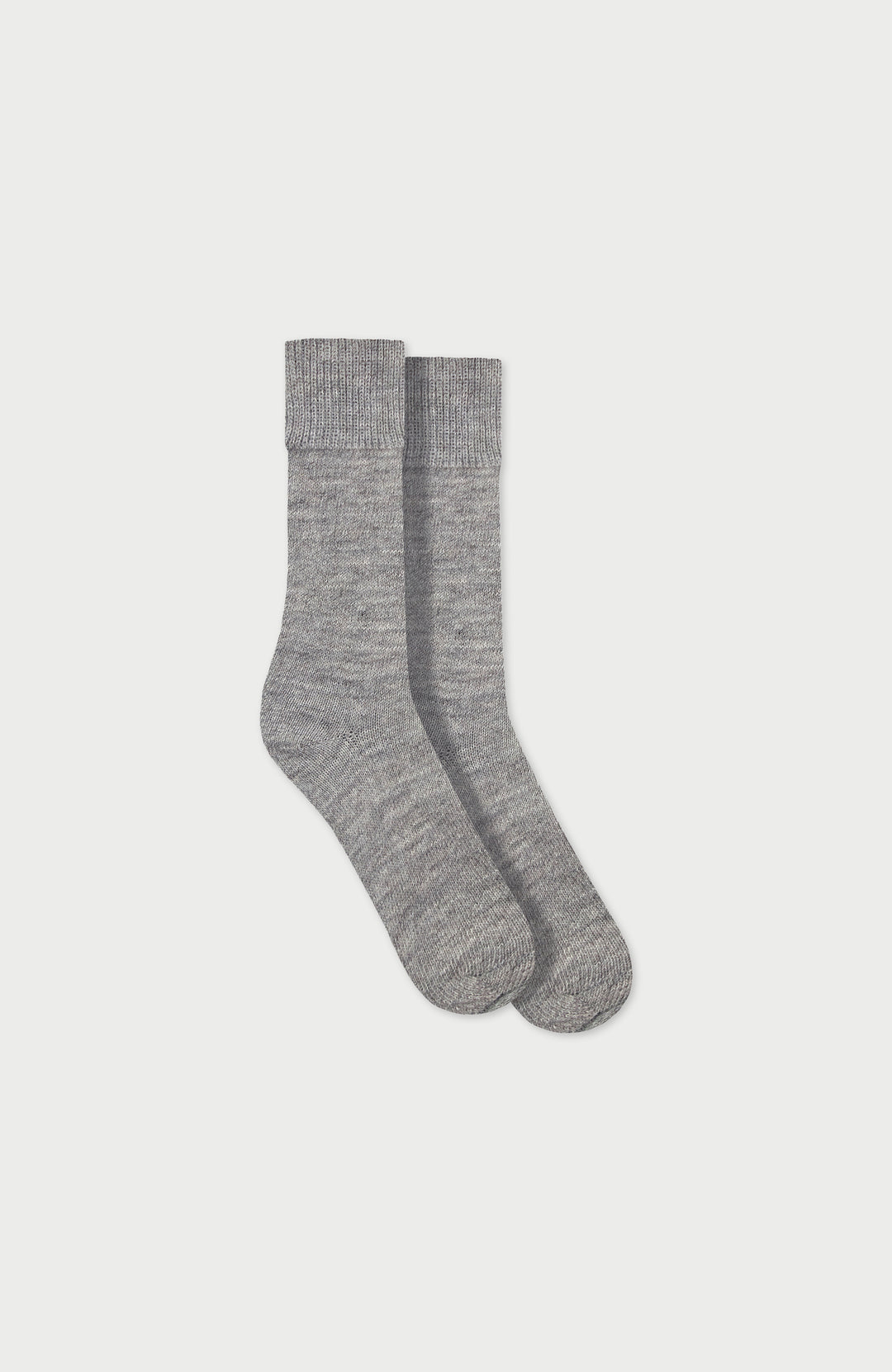 Grey Alpaca Everyday Socks By Paul James