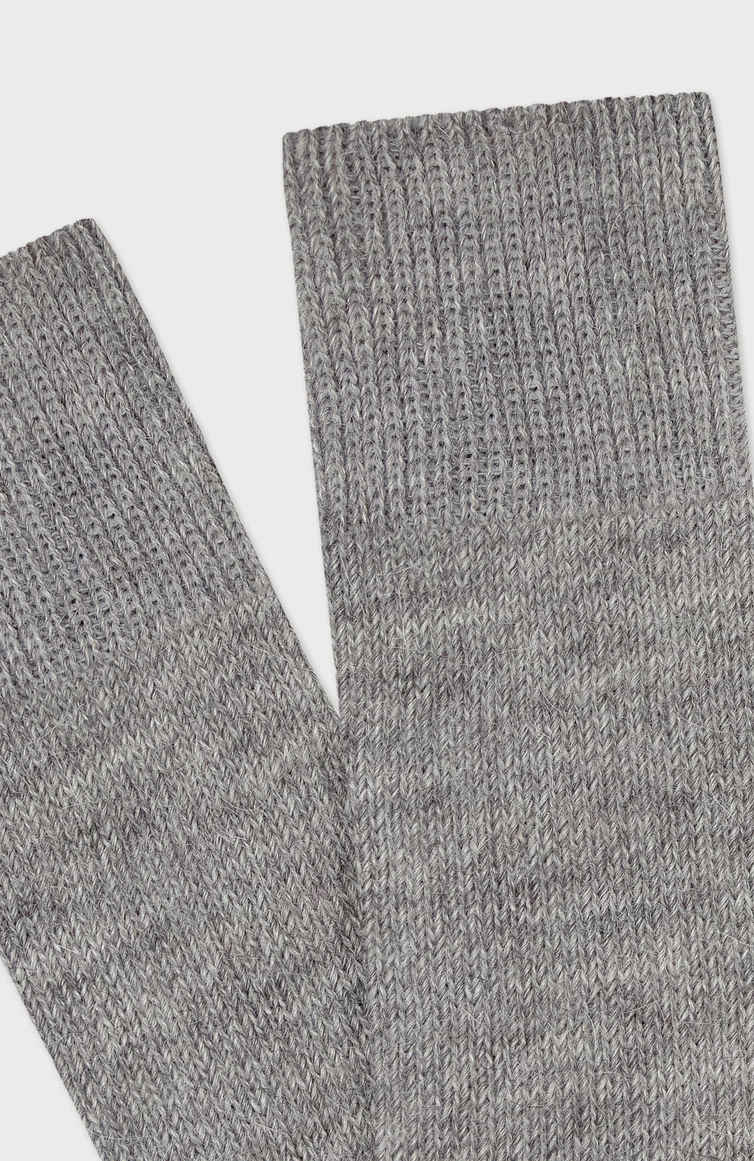 Grey Alpaca Everyday Socks By Paul James