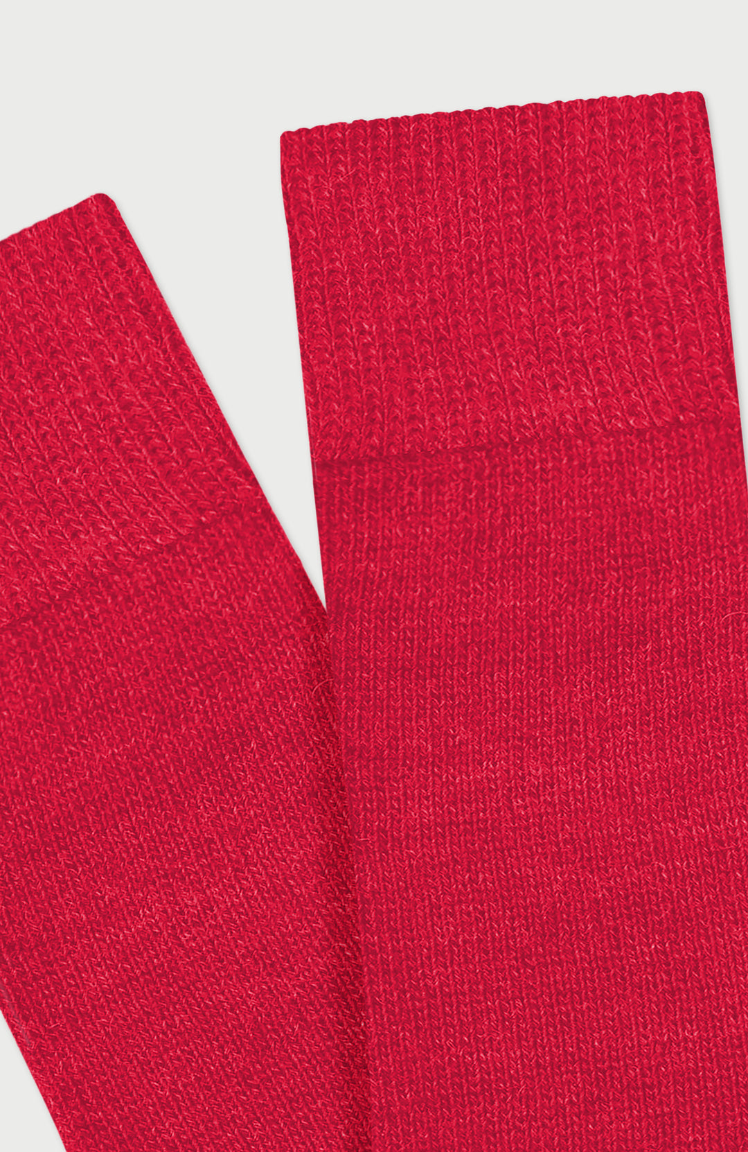 Red Alpaca Everyday Socks By Paul James