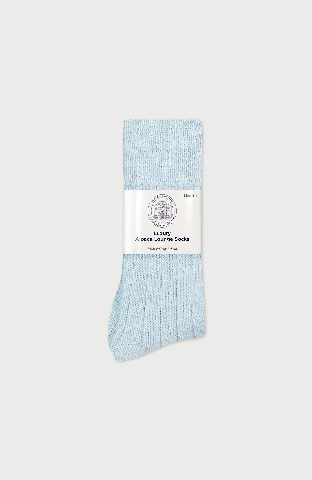 Blue Lounge Socks By Paul James