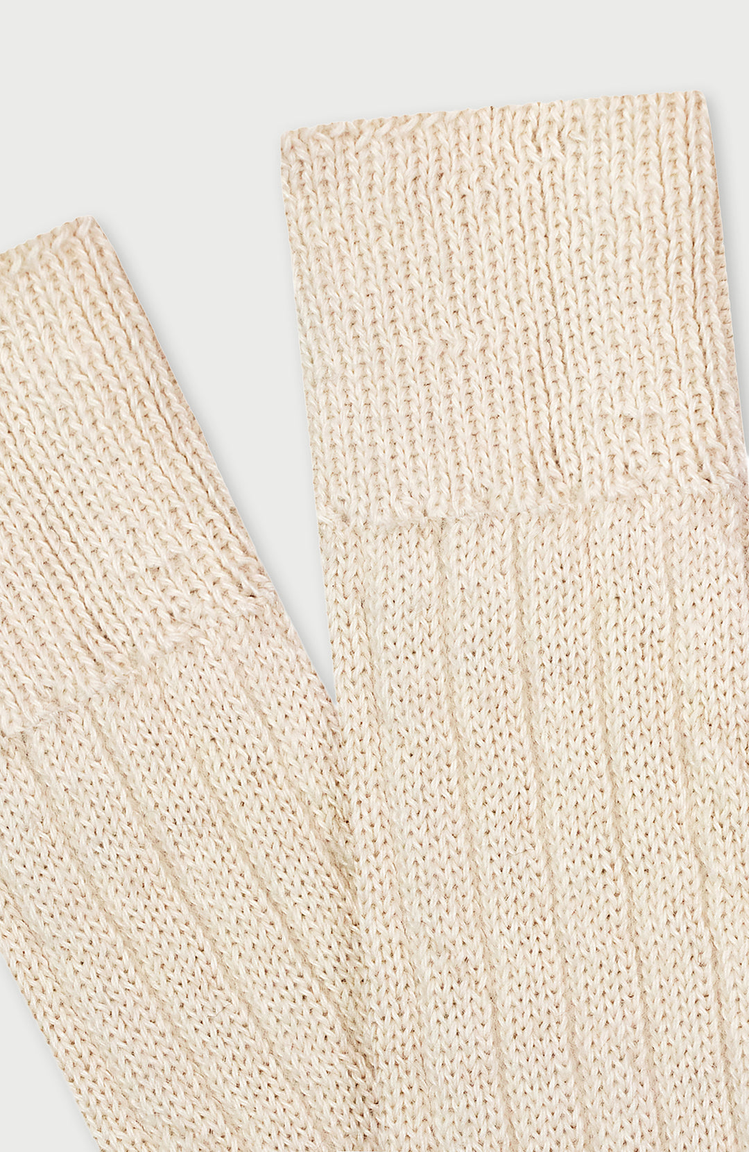 Cream Lounge Socks By Paul James