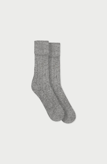 Grey Lounge Socks By Paul James