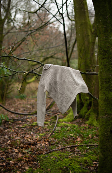 Womens Midweight Cotton Gansey Jumper