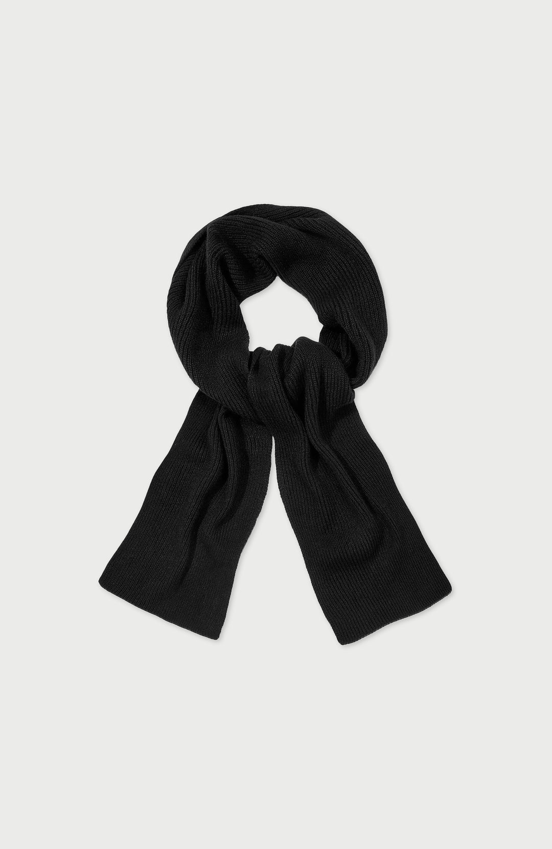 Black Cashmere Scarf Made In England By Paul James