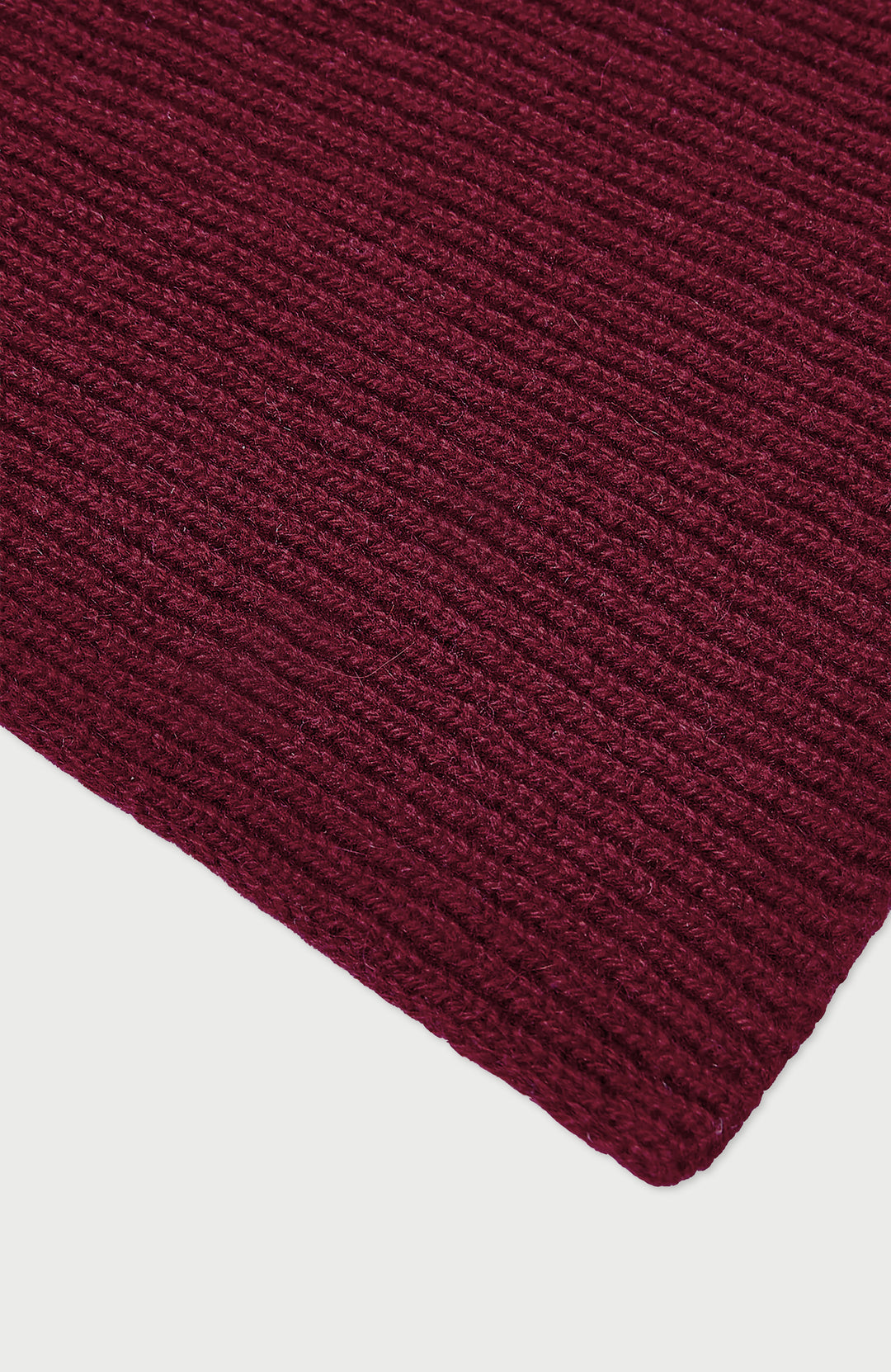 Red Cashmere Scarf Made In England By Paul James