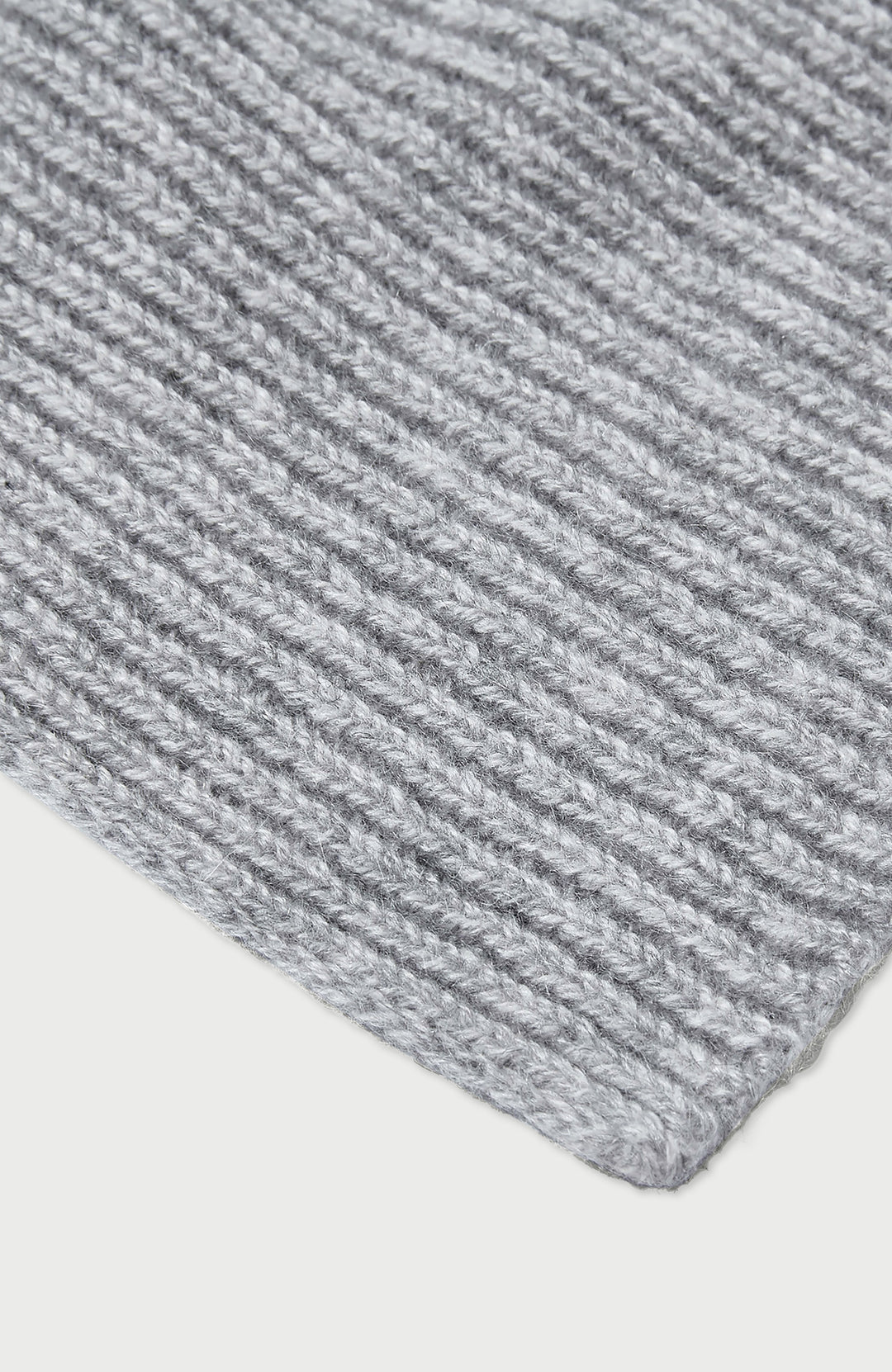 Grey Cashmere Scarf Made In England By Paul James