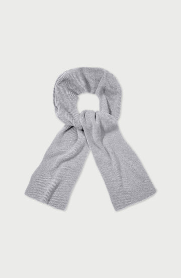 Grey Cashmere Scarf Made In England By Paul James