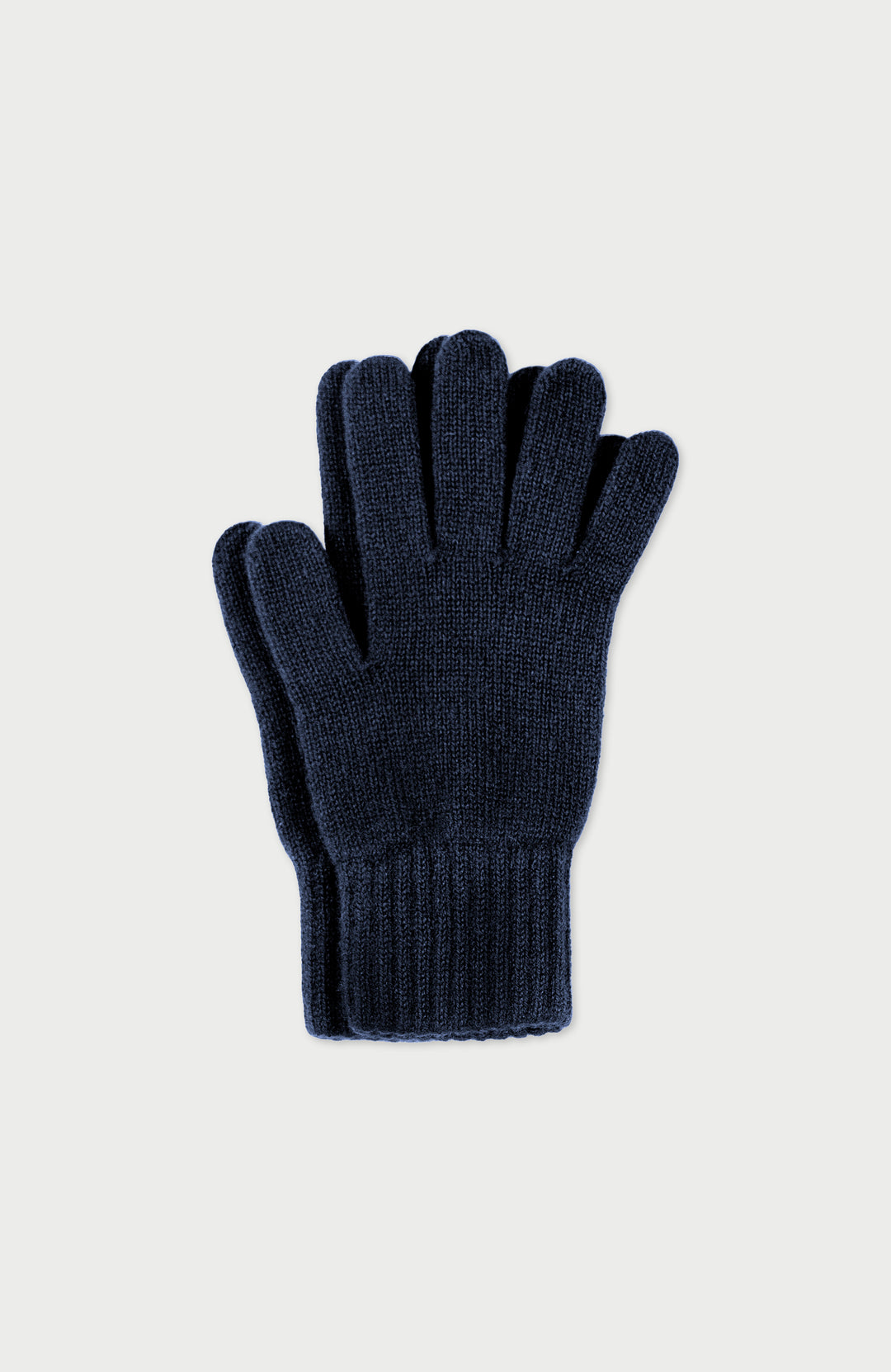 Navy Cashmere Gloves Made In England By Paul Jame