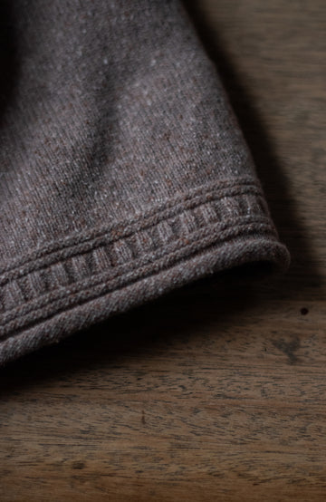 Womens Lambswool Silk Roll Neck Jumper
