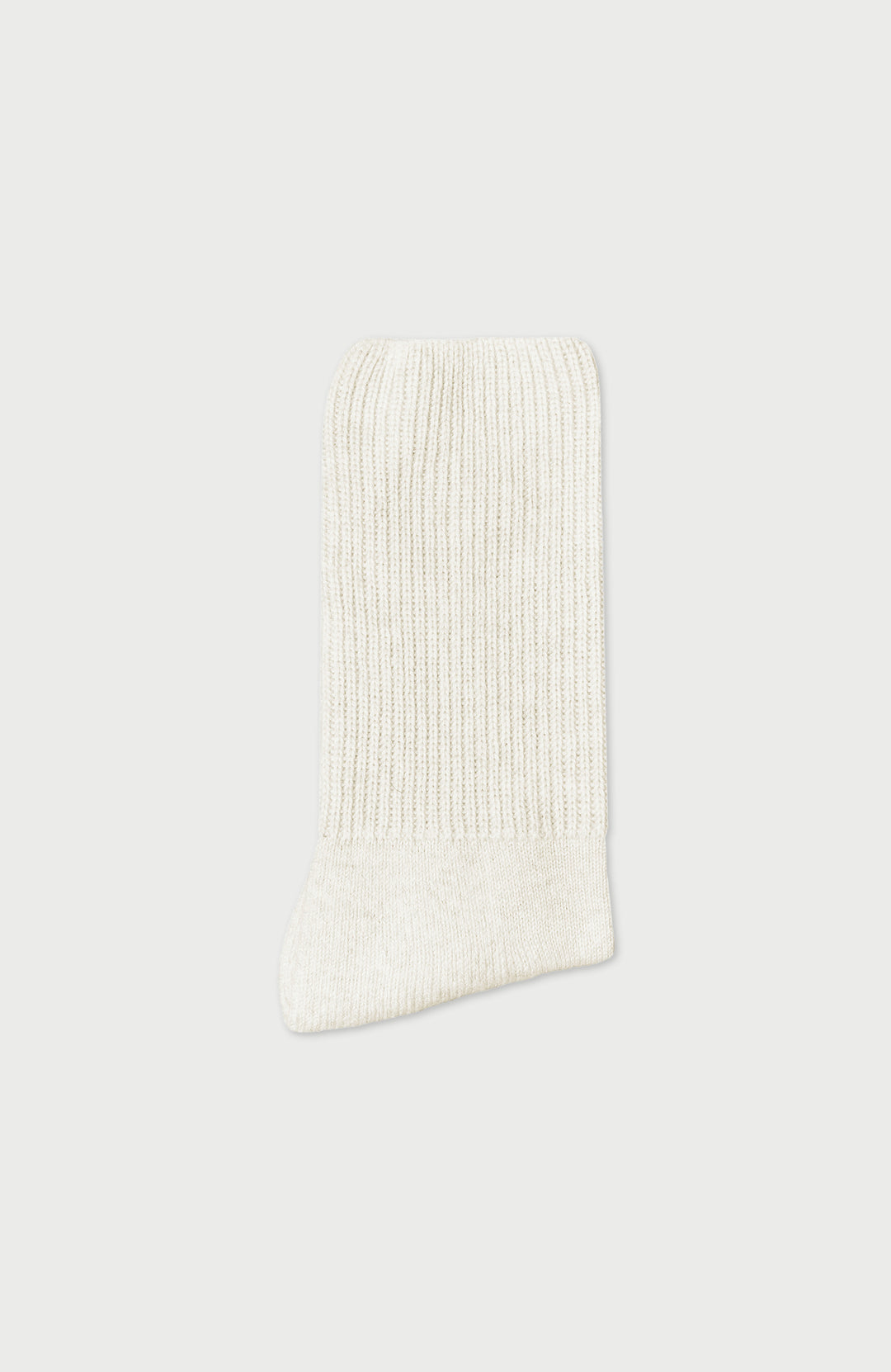 White Cashmere Cushion Sole Lounge Socks By Paul James