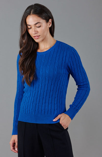 Women's Cotton Jumpers: 100% Cotton Jumpers Ladies – Paul James Knitwear