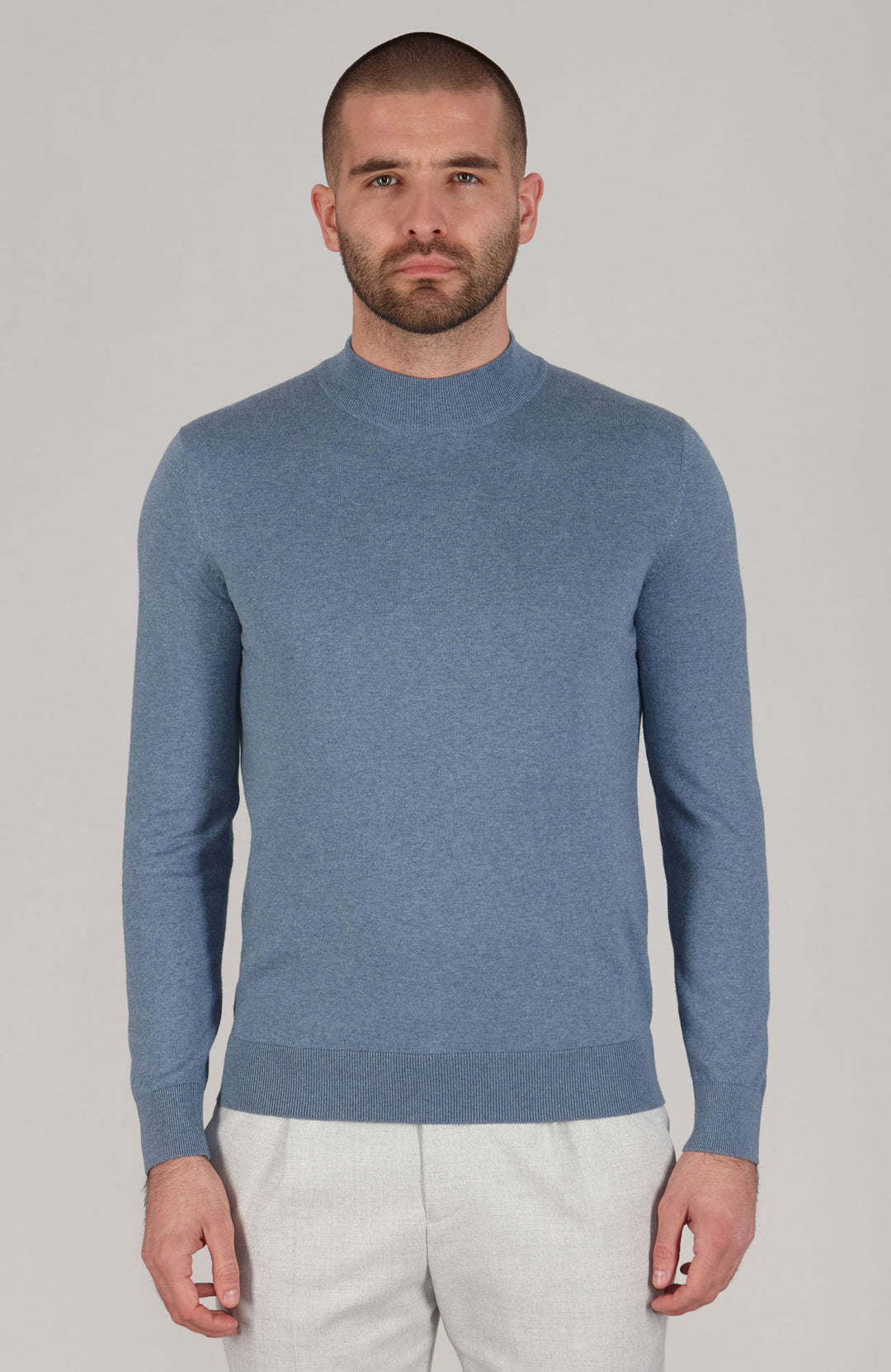 ultra soft mock turtleneck