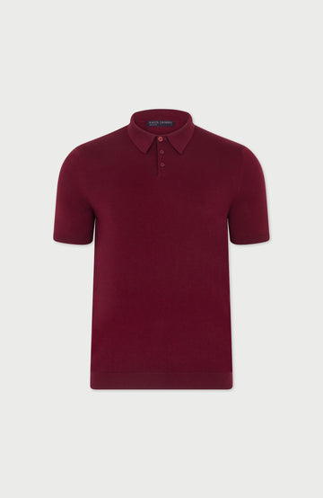Mens Ultra Fine Cotton Short Sleeve Polo Shirt