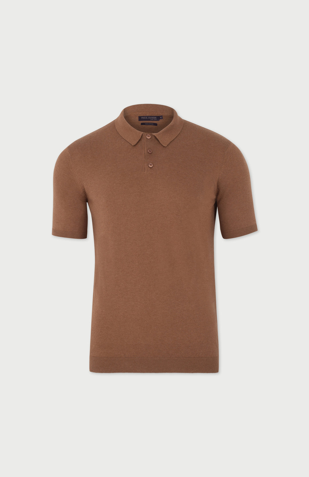 26SS ANCELLM L/S POLO BROWN サイズ2 L/S POLO(BROWN) – ANCELLM