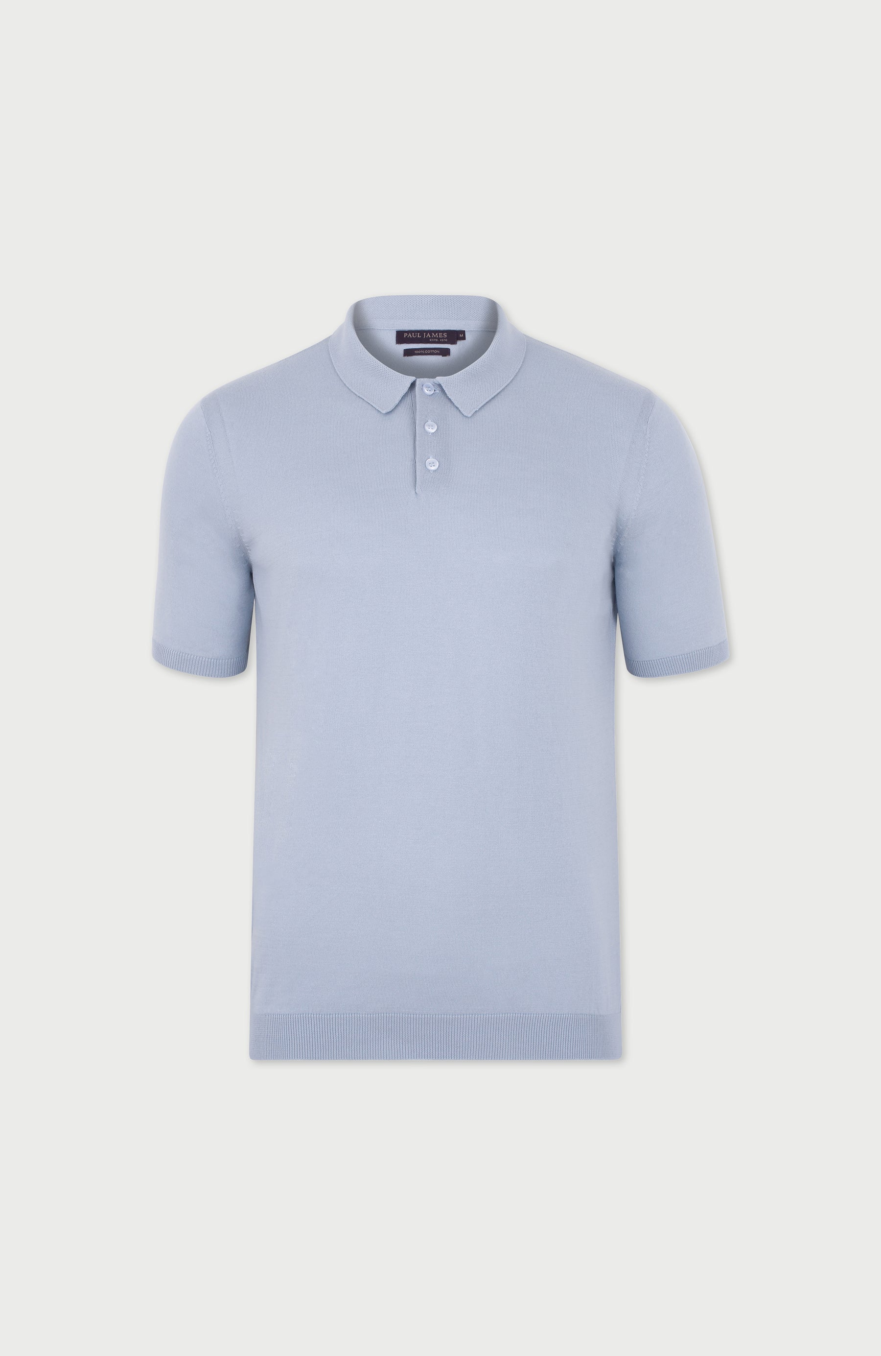 Mens Ultra Fine Cotton Short Sleeve Polo Shirt