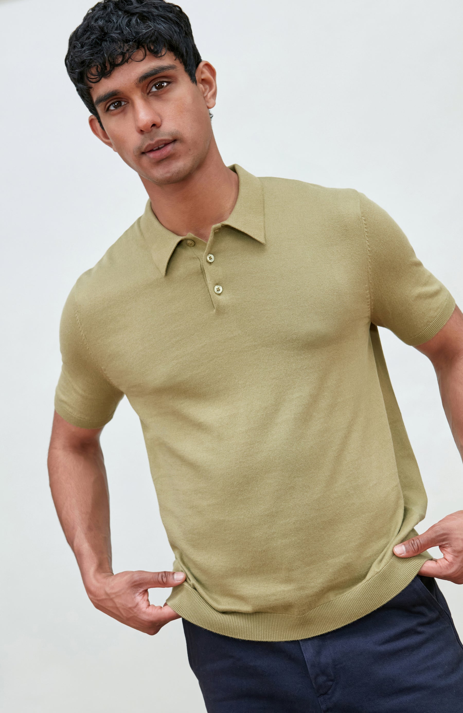 Light olive men&