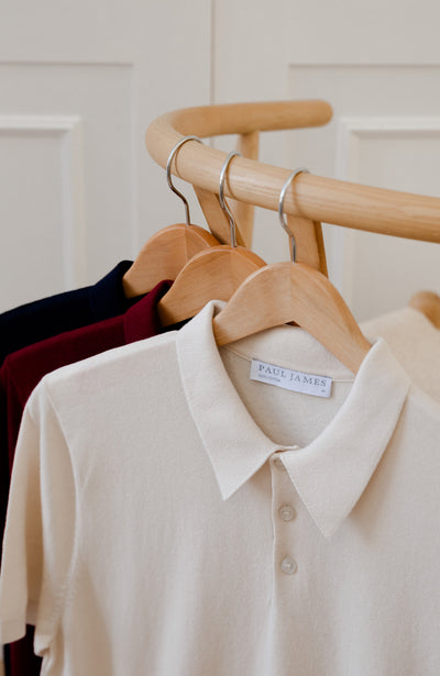 Kurzärmliges Herren-Poloshirt aus 100 % ultrafeiner Baumwolle