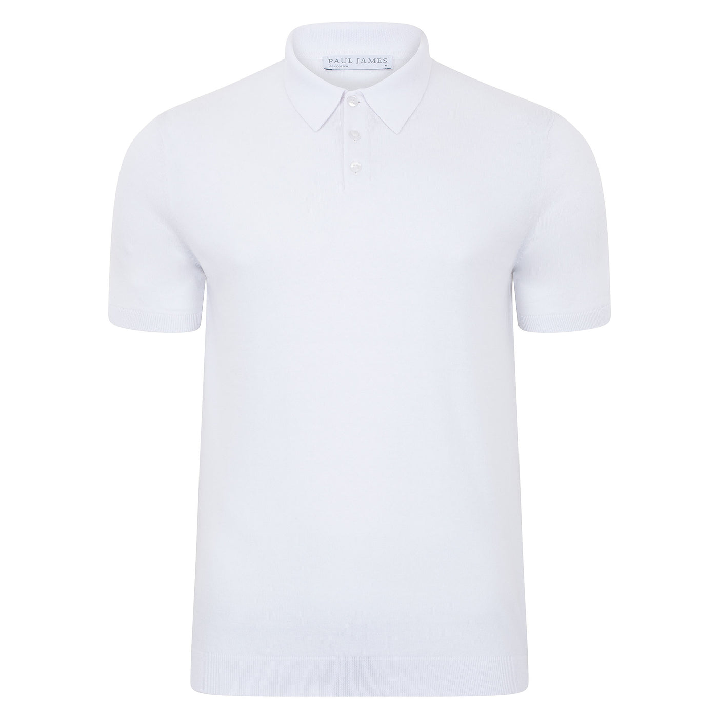 white mens polo shirt