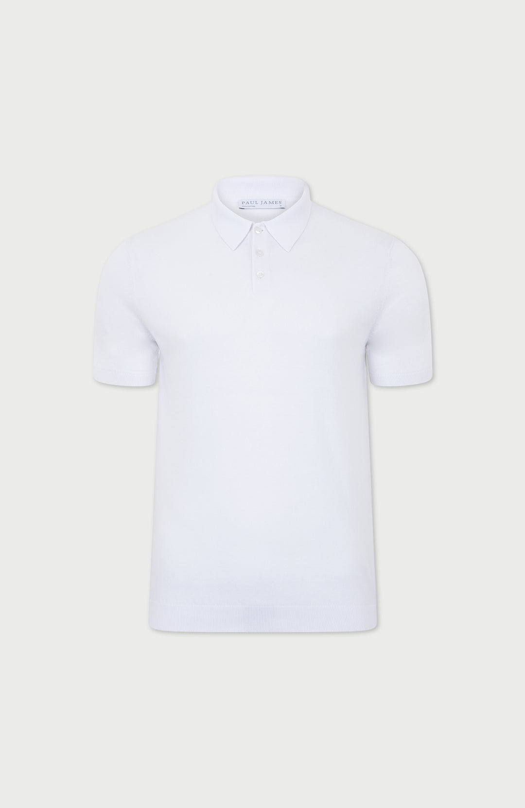 Mens Ultra Fine Cotton Short Sleeve Polo Shirt