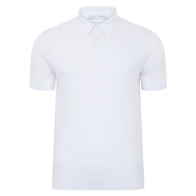white mens polo shirt