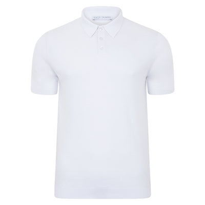 white mens polo shirt