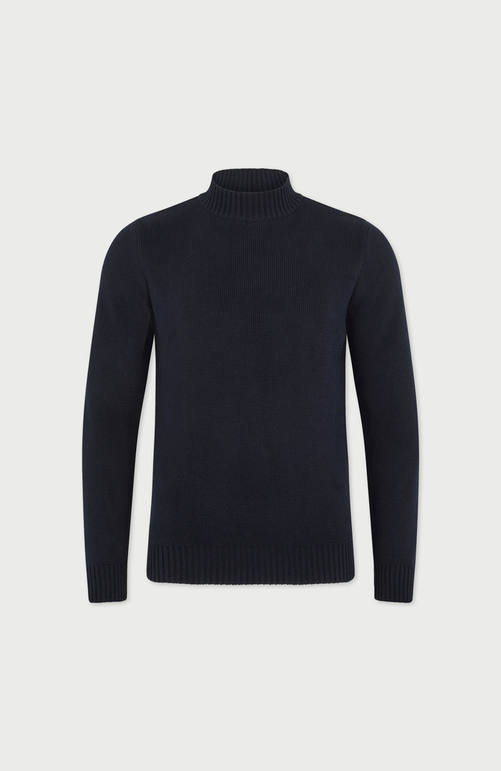 トップス marka TURTLE NECK wool cotton knit Mens Midweight Cotton Mock Turtleneck Jumper – Paul James Knitwear
