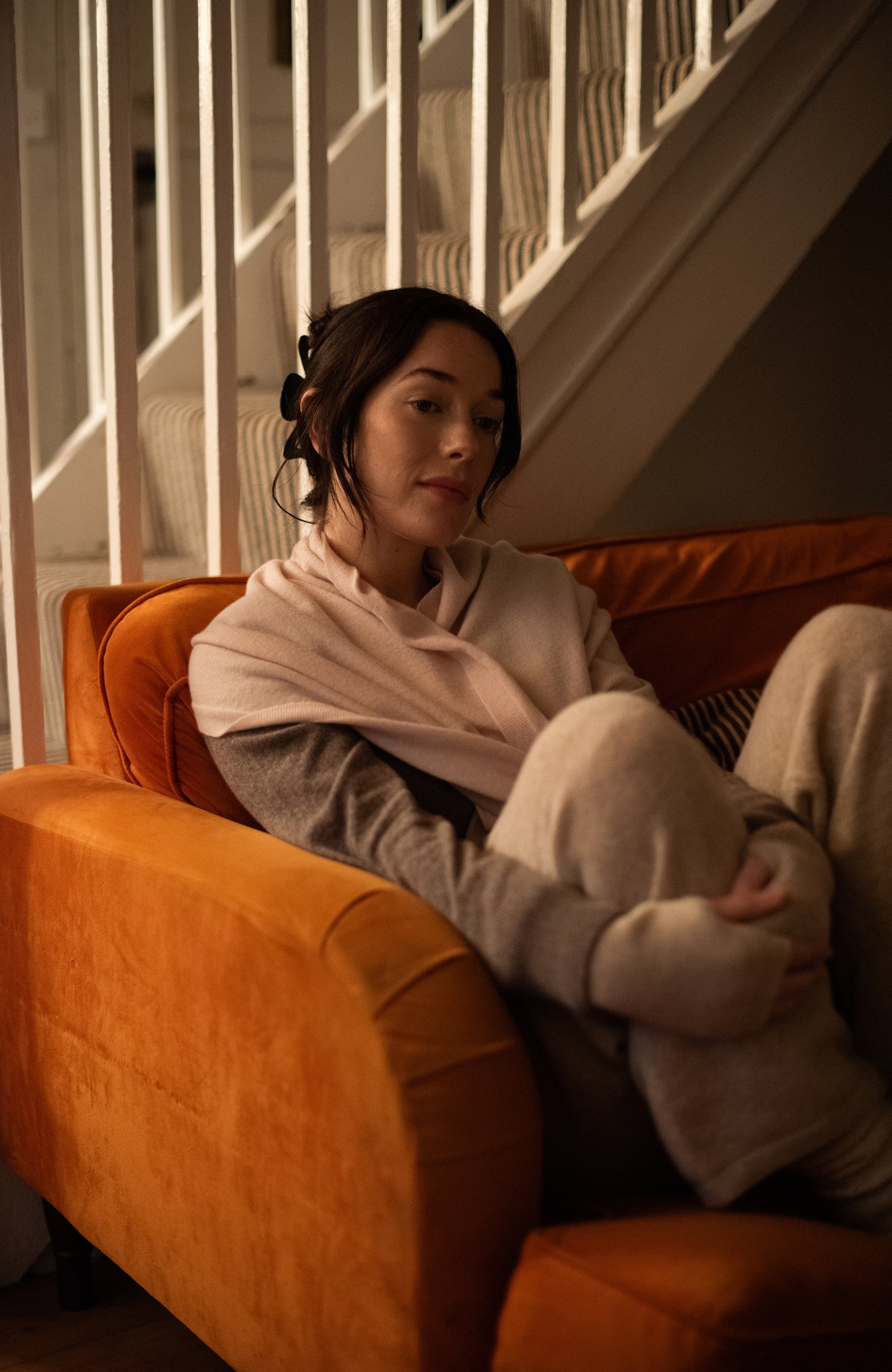 Womens Merino Cashmere Wrap