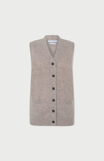 Cobble Womens Lambswool Waistcoat By Paul James
