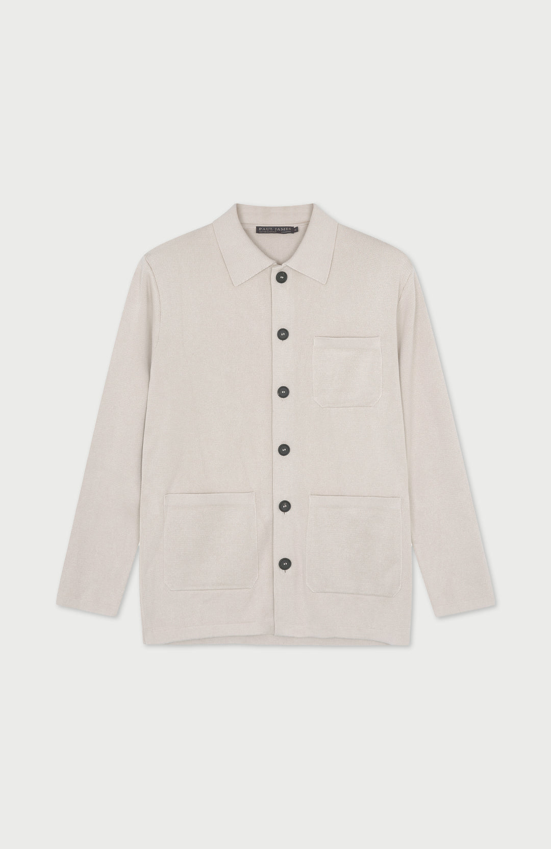 Birch Mens Cotton Workshirt By Paul James Knitwear