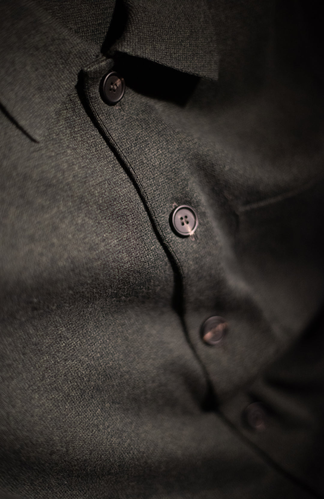 Green Mens Cotton Workshirt by Paul James