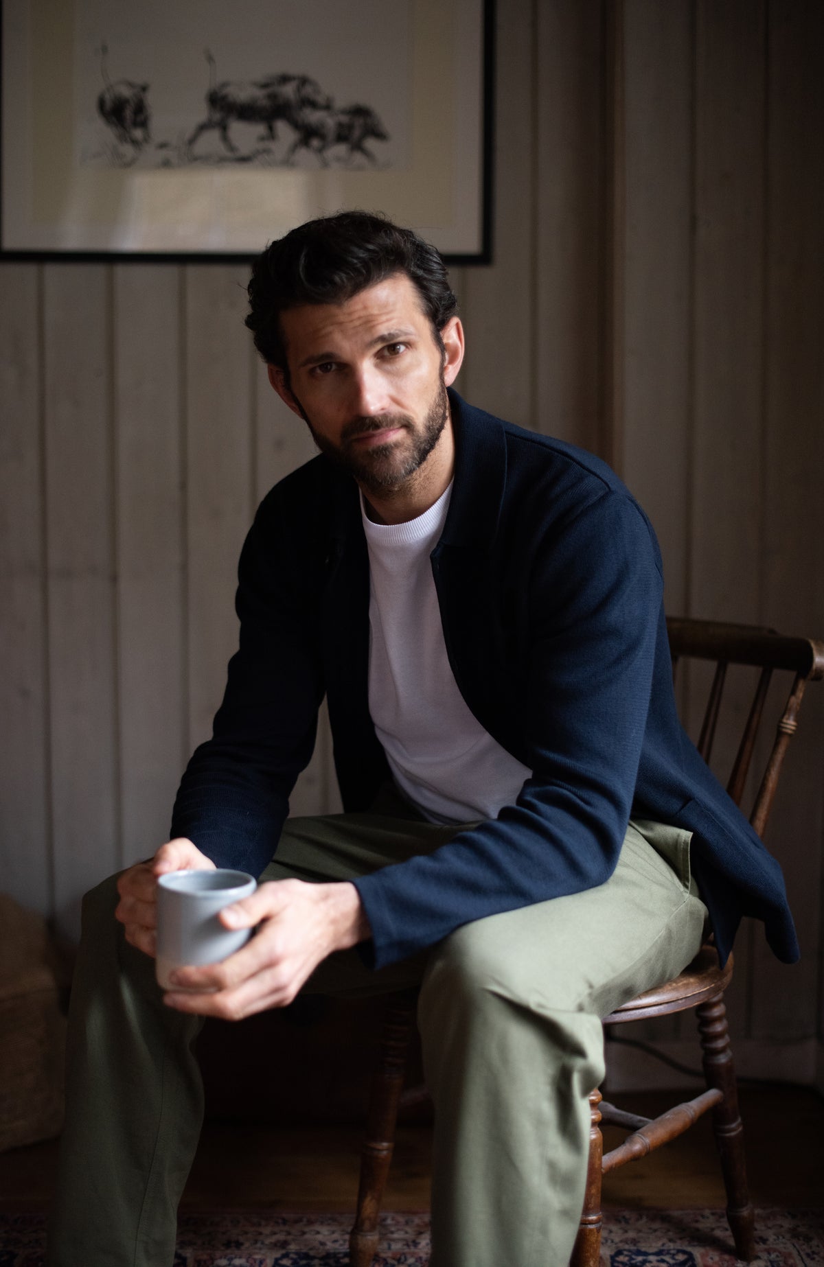 Mens Midweight Cotton Work Shirt - Feature 1