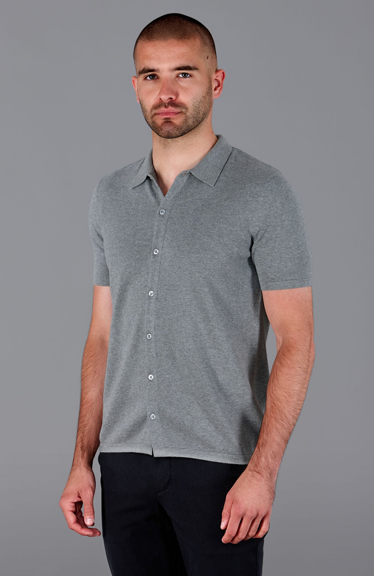 Mens Lightweight Cotton Short Sleeve Shirt