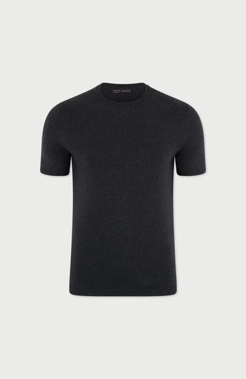 Mens Ultra Fine Cotton Knitted T-Shirt