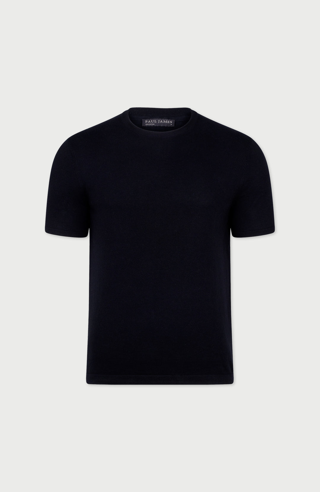 Mens Ultra Fine Cotton Knitted T-Shirt