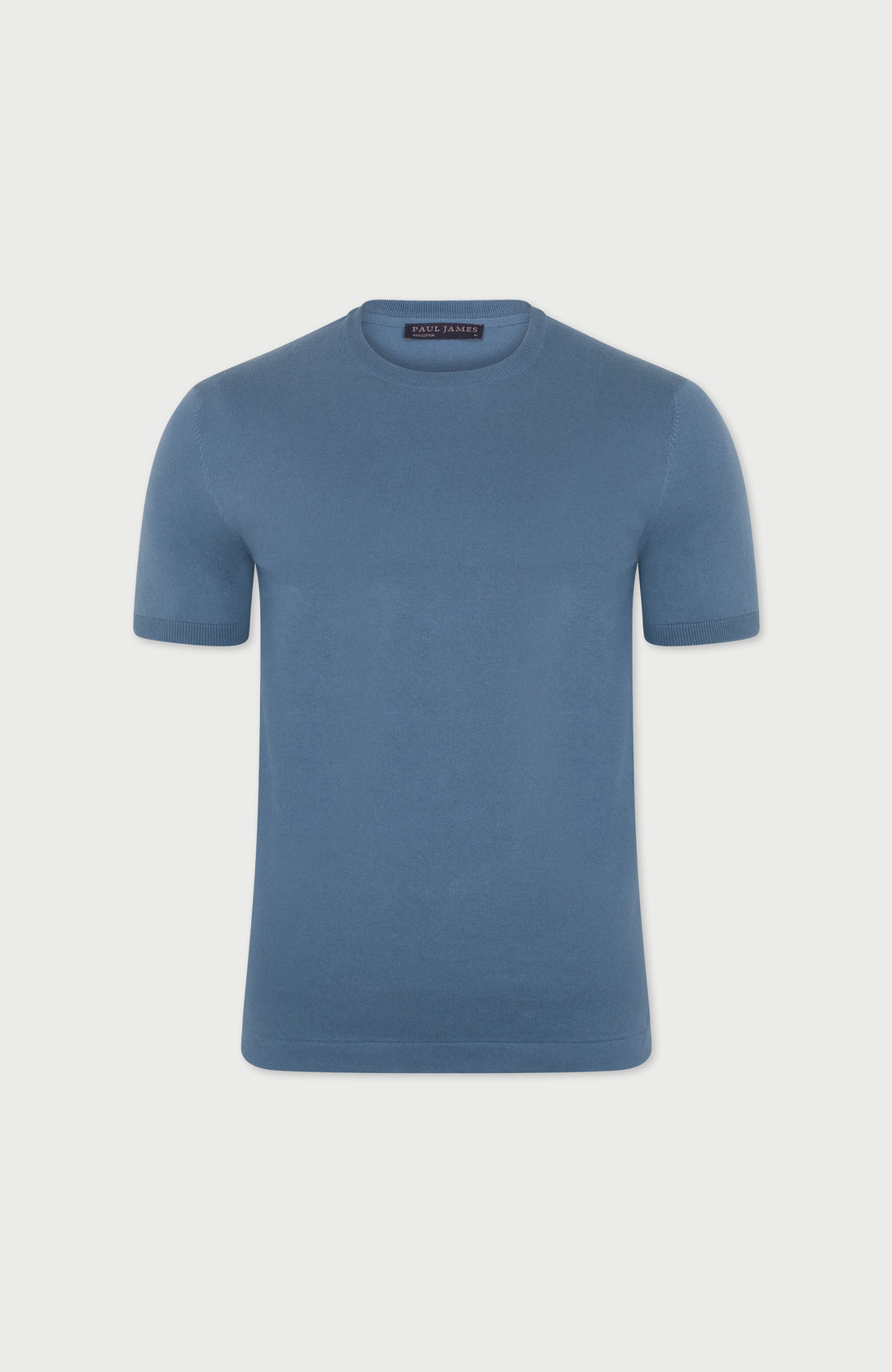 Mens Ultra Fine Cotton Knitted T-Shirt