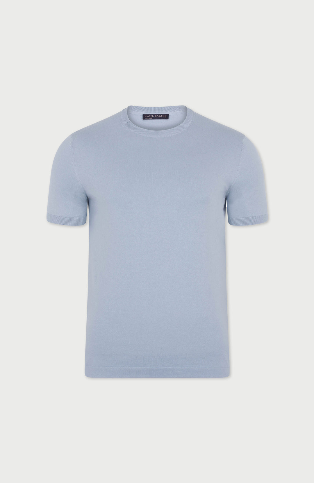 Mens Ultra Fine Cotton Knitted T-Shirt